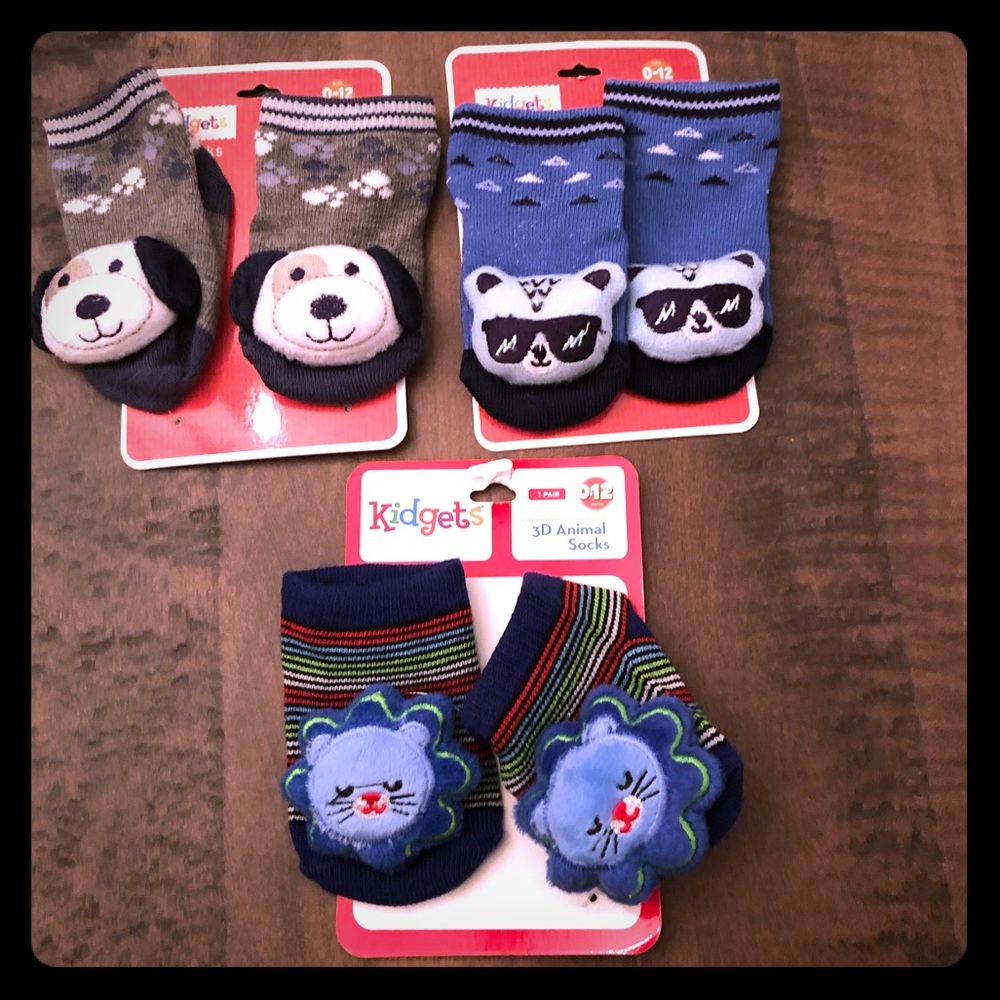 Kidgets 3D Socks.